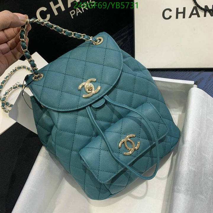 Chanel Bags -(Mirror)-Backpack-,Code: YB5731,$: 249USD