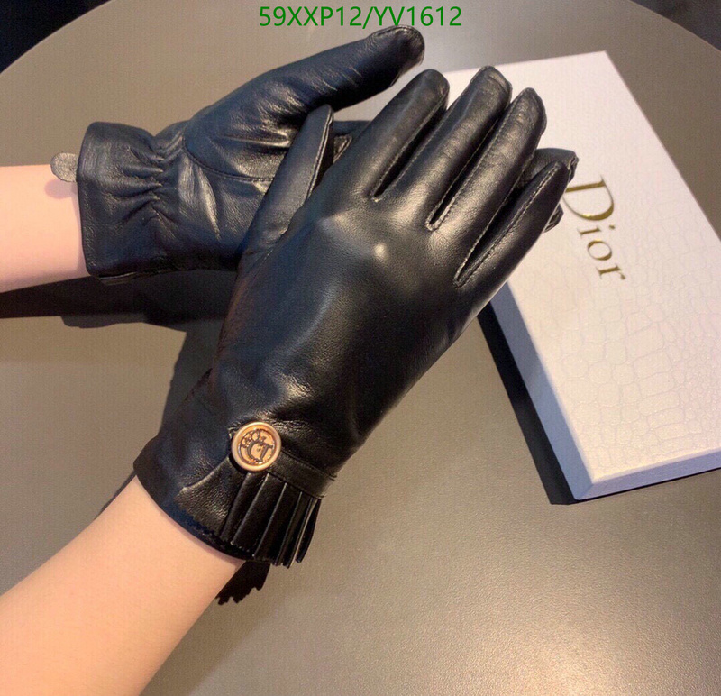 Gloves-Dior, Code: YV1612,$: 59USD