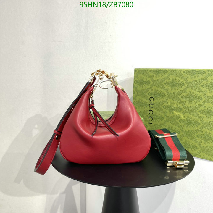 Gucci Bag-(4A)-Diagonal-,Code: ZB7080,$: 95USD