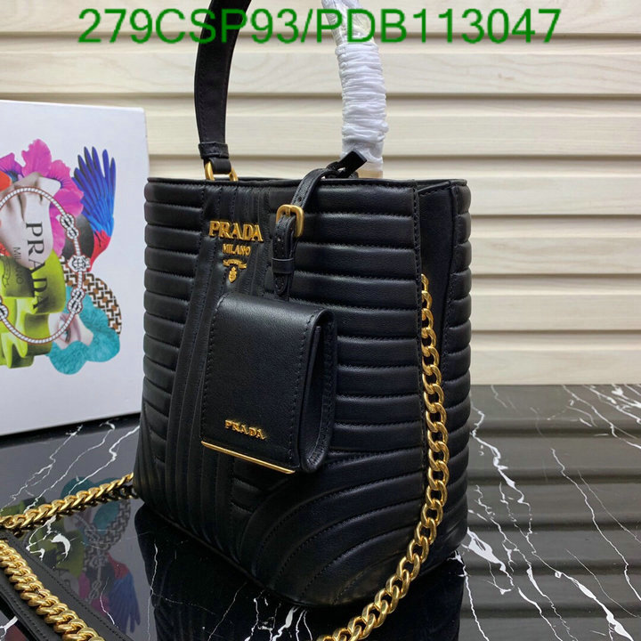 Prada Bag-(Mirror)-Handbag-,Code: PDB113047,$: 279USD