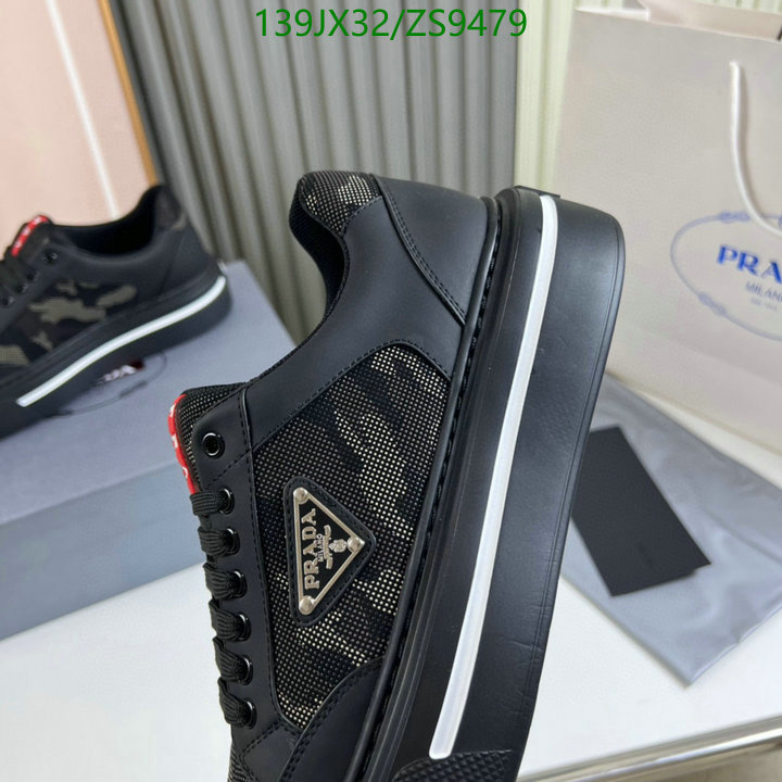 Men shoes-Prada, Code: ZS9479,$: 139USD