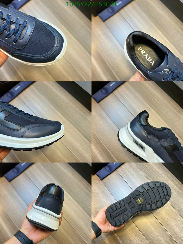 Men shoes-Prada, Code: HS3041,$: 105USD