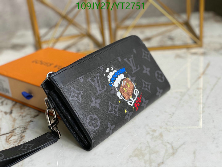 LV Bags-(Mirror)-Wallet-,Code: YT2751,$: 109USD