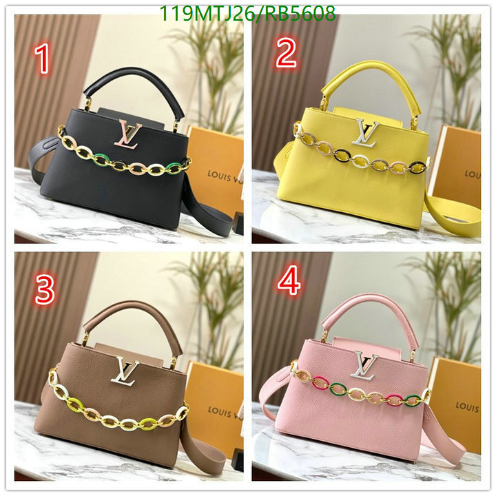 LV Bags-(4A)-Handbag Collection-,Code: RB5608,$: 119USD