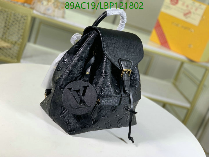 LV Bags-(4A)-Backpack-,Code: LBP121802,$: 89USD