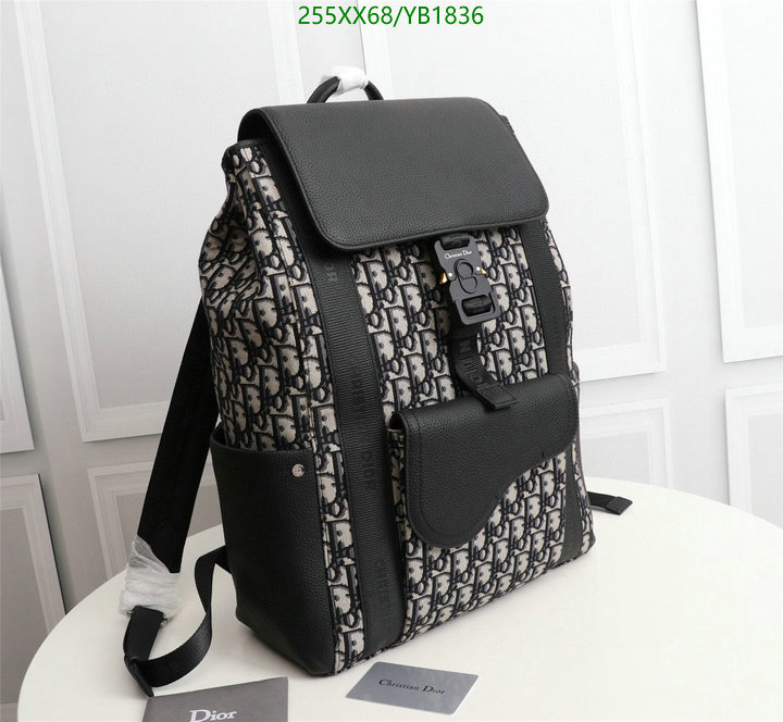 Dior Bags -(Mirror)-Backpack-,Code: YB1836,$: 255USD