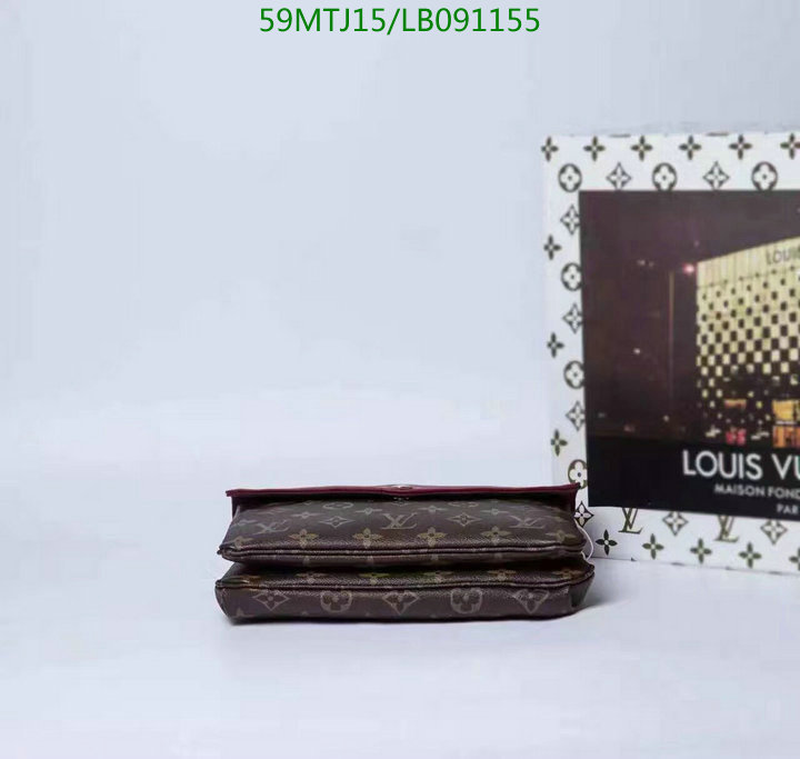 LV Bags-(4A)-Pochette MTis Bag-Twist-,Code: LB091155,$: 59USD