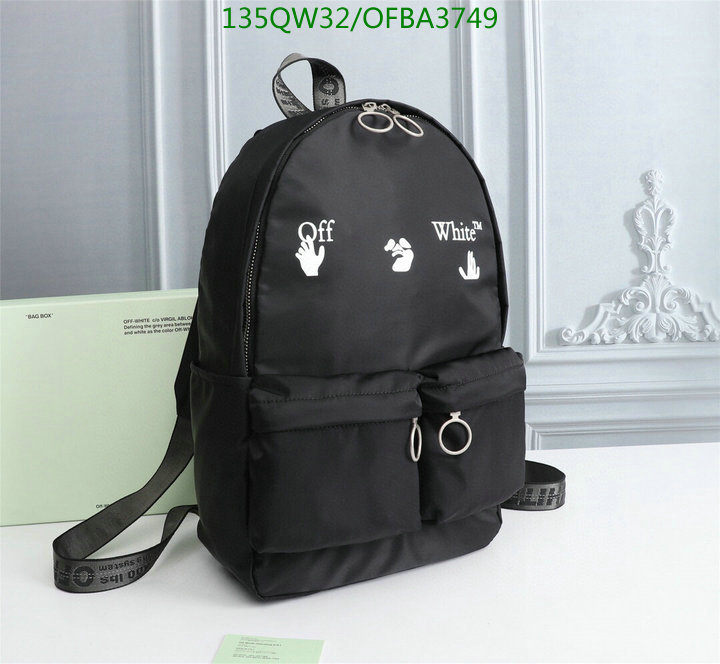 Off-White Bag-(Mirror)-Backpack-,Code: OFBA3749,$: 135USD