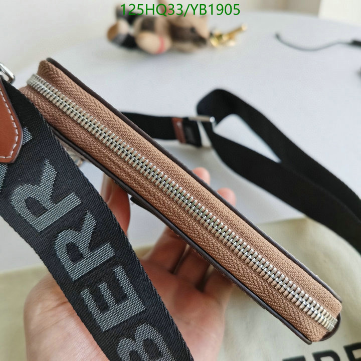 Burberry Bag-(Mirror)-Diagonal-,Code: YB1905,$: 125USD