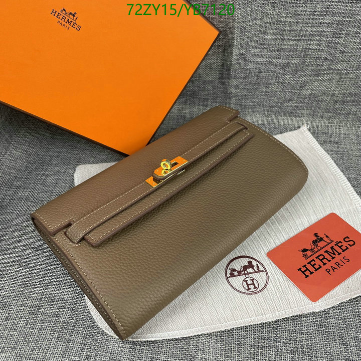 Hermes Bag-(4A)-Clutch-,Code: YB7120,$: 72USD