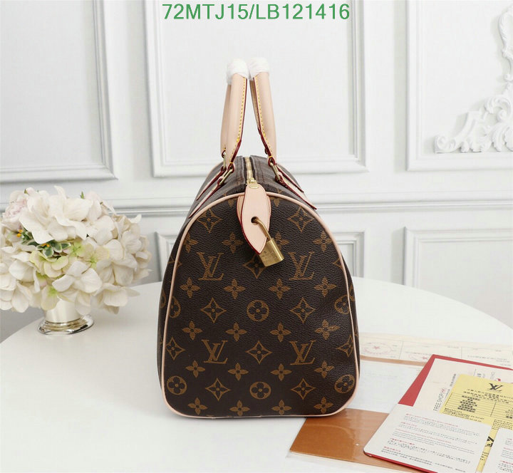 LV Bags-(4A)-Speedy-,Code: LB121416,$: 72USD