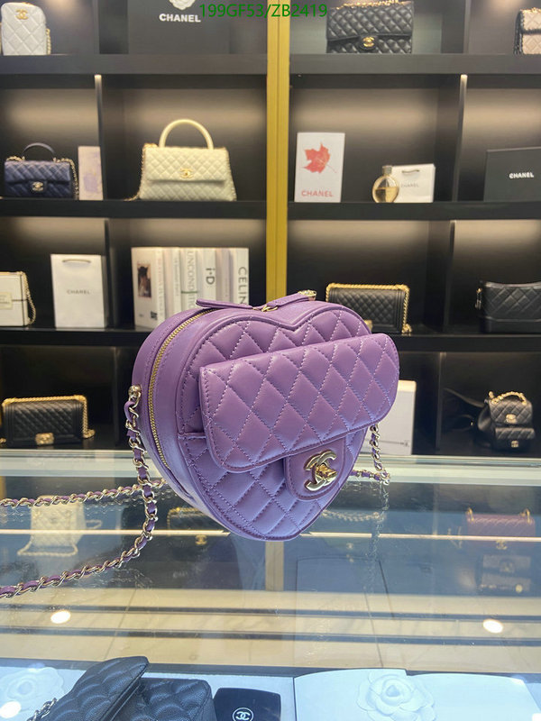 Chanel Bags -(Mirror)-Diagonal-,Code: ZB2419,$: 199USD