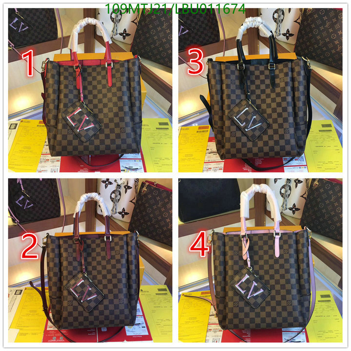 LV Bags-(4A)-Handbag Collection-,Code: LBU011674,$: 109USD