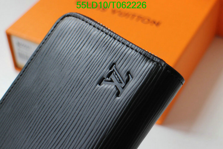LV Bags-(Mirror)-Wallet-,Code: T062226,$: 55USD