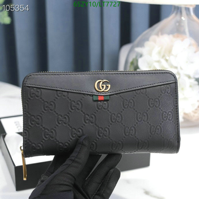 Gucci Bag-(4A)-Wallet-,Code: LT7727,$: 65USD