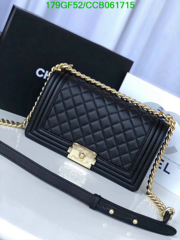 Chanel Bags -(Mirror)-Le Boy,Code: CCB061715,$: 179USD