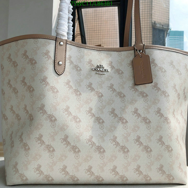 Coach Bag-(4A)-Tote-,Code: LB6381,$: 75USD