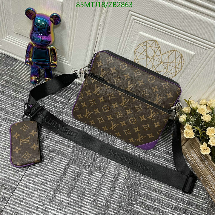 LV Bags-(4A)-Pochette MTis Bag-Twist-,Code: ZB2863,$: 85USD