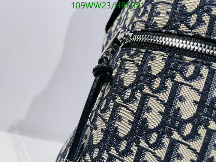 Dior Bags-(4A)-Backpack,Code: HB6051,$: 109USD