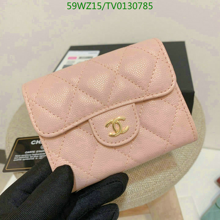 Chanel Bags ( 4A )-Wallet-,Code: TV0130785,$: 59USD