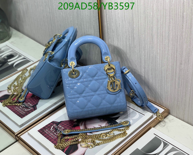 Dior Bags -(Mirror)-Lady-,Code: YB3597,$: 209USD