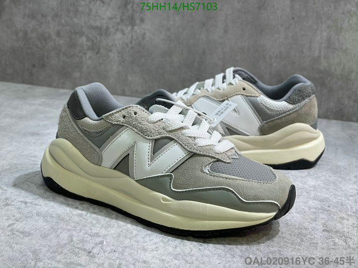 Men shoes-New Balance, Code: HS7103,$: 75USD