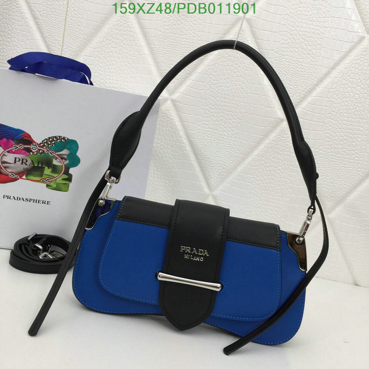 Prada Bag-(Mirror)-Handbag-,Code: PDB011901,$:159USD