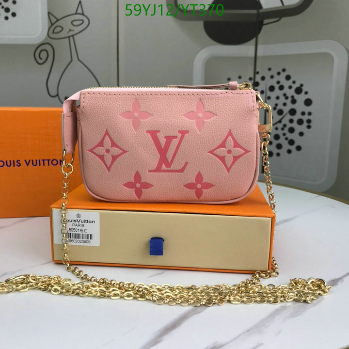 LV Bags-(4A)-Wallet-,Code: YT370,$: 59USD