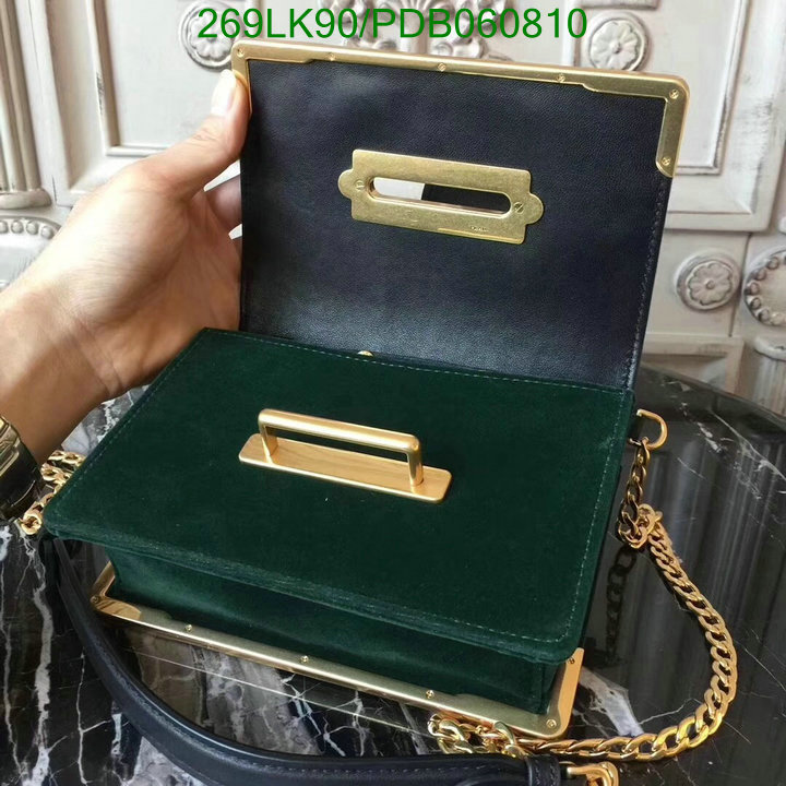 Prada Bag-(Mirror)-Diagonal-,Code: PDB060810,$: 269USD