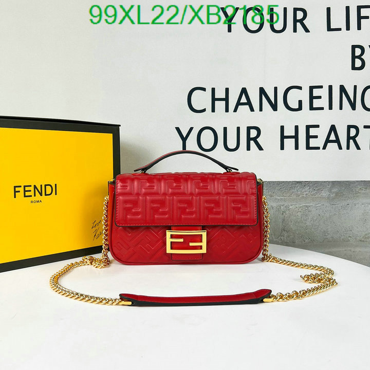 Fendi Bag-(4A)-Baguette-,Code: XB2185,$: 99USD