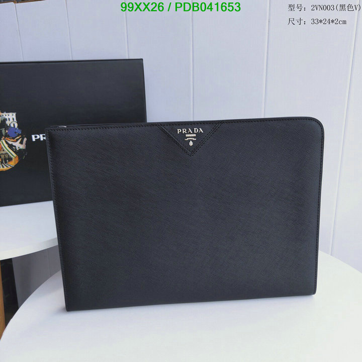 Prada Bag-(Mirror)-Clutch-,Code: PDB041653,$: 99USD