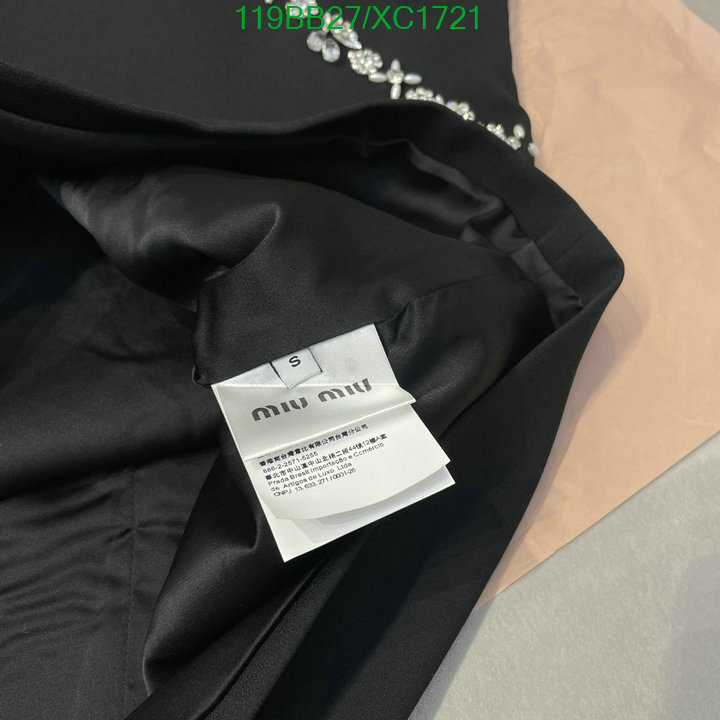 Clothing-MIUMIU, Code: XC1721,$: 119USD