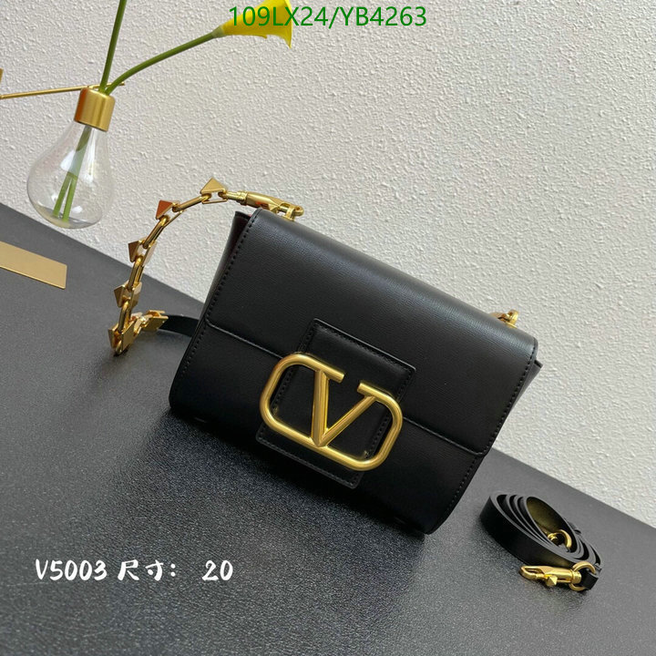 Valentino Bag-(4A)-LOC-V Logo ,Code: YB4263,$: 109USD