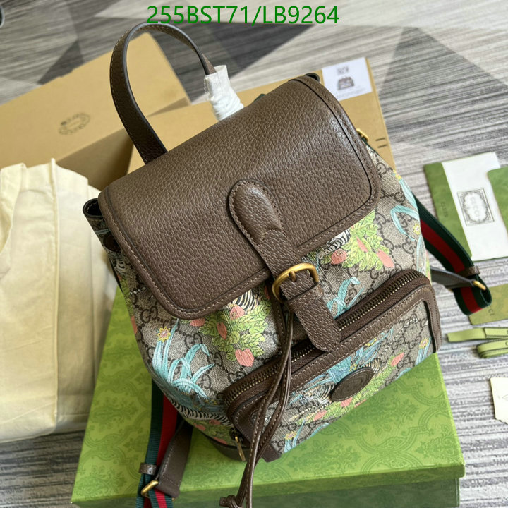 Gucci Bag-(Mirror)-Backpack-,Code: LB9264,$: 255USD