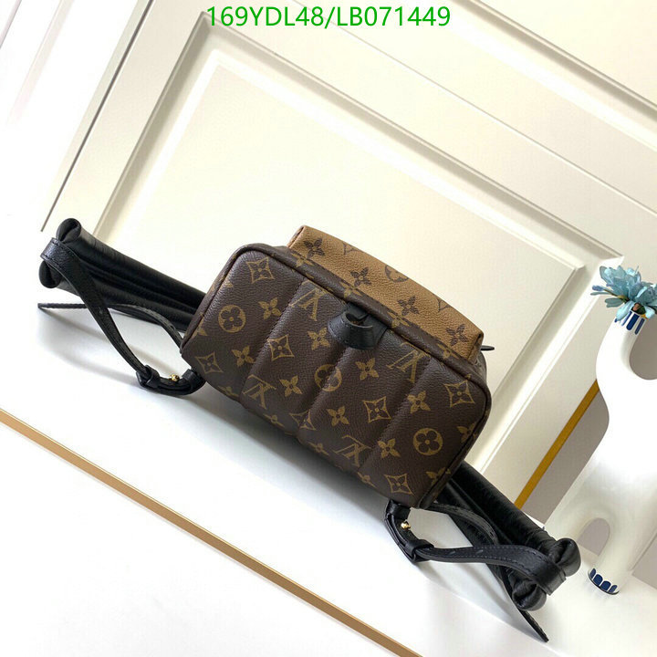 LV Bags-(Mirror)-Backpack-,Code:LB071449,$:169USD