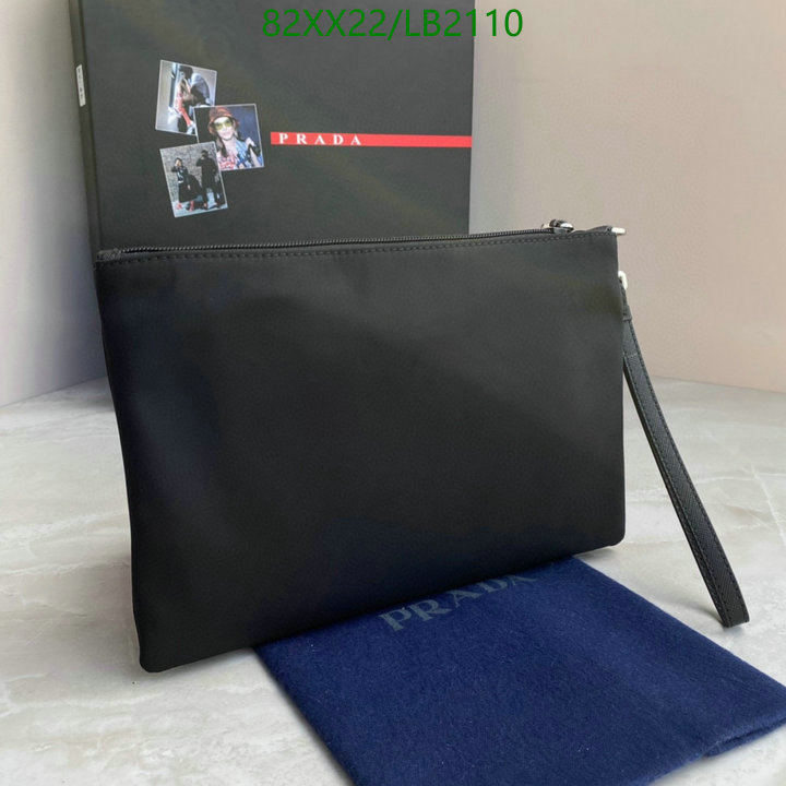 Prada Bag-(Mirror)-Diagonal-,Code: LB2110,$: 82USD