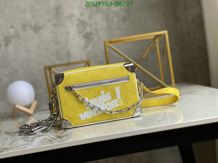 LV Bags-(Mirror)-Petite Malle-,Code: HB6731,$: 205USD