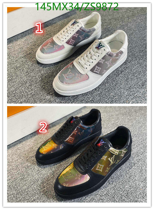 Men shoes-LV, Code: ZS9872,$: 145USD