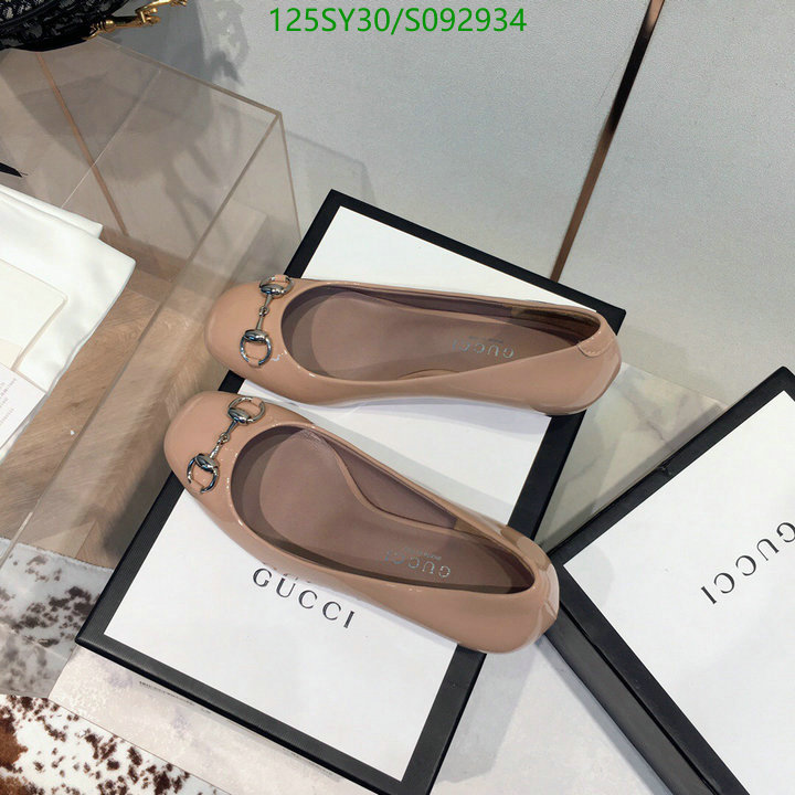 Women Shoes-Gucci, Code:S092934,$: 125USD