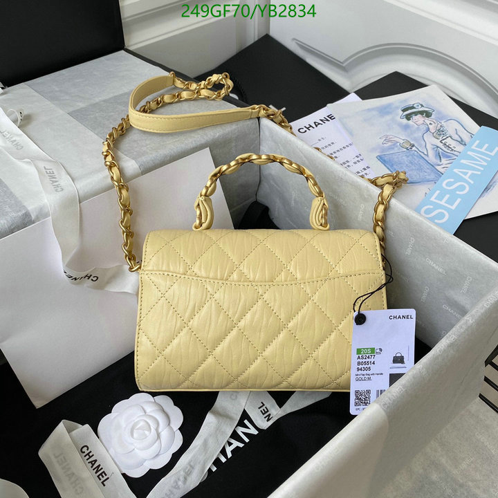 Chanel Bags -(Mirror)-Diagonal-,Code: YB2834,$: 249USD