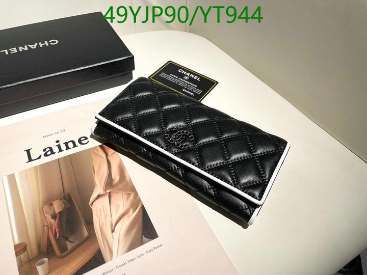 Chanel Bags ( 4A )-Wallet-,Code: YT944,$: 49USD