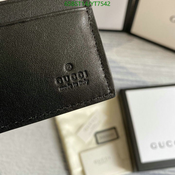 Gucci Bag-(Mirror)-Wallet-,Code: YT7542,$: 65USD