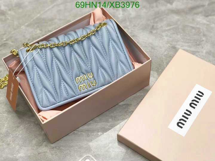 Miu Miu Bag-(4A)-Diagonal-,Code: XB3976,$: 69USD