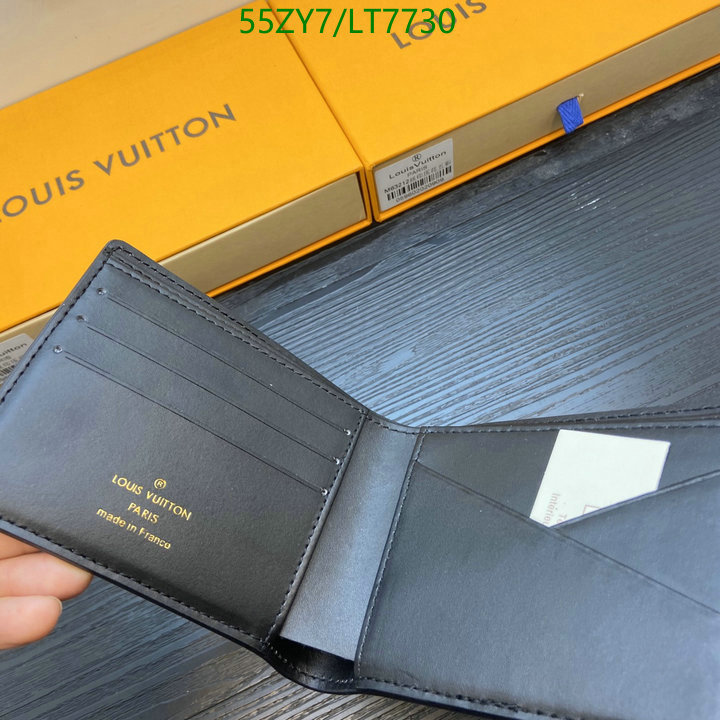 LV Bags-(4A)-Wallet-,Code: LT7730,$: 55USD