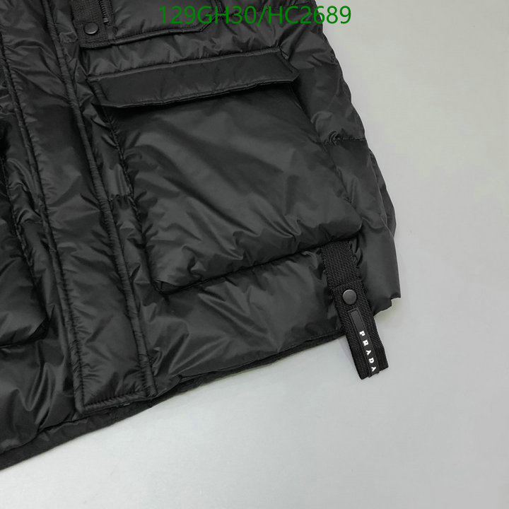 Down jacket Women-Prada, Code: HC2689,$: 129USD