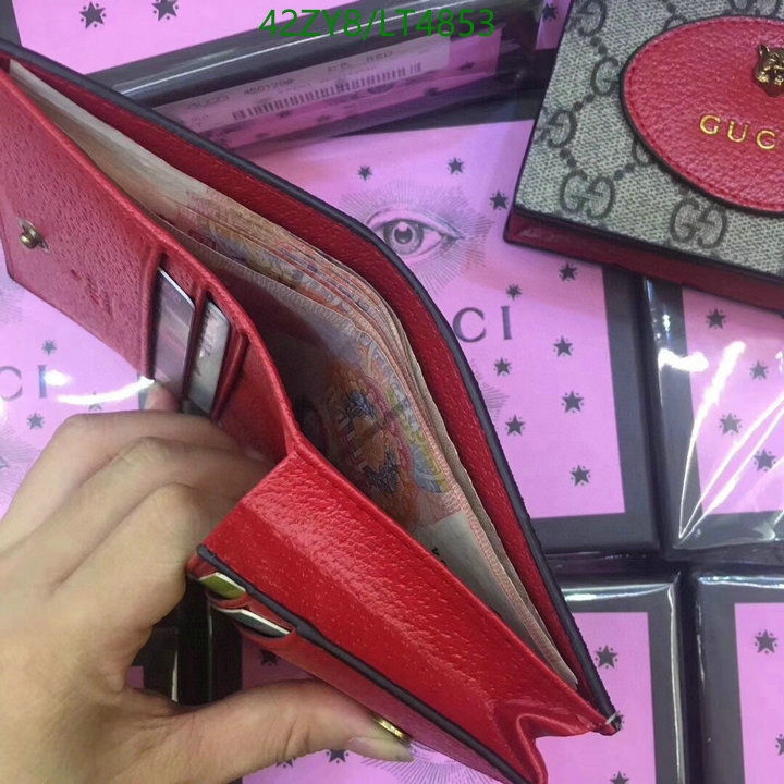 Gucci Bag-(4A)-Wallet-,Code: LT4853,$: 42USD