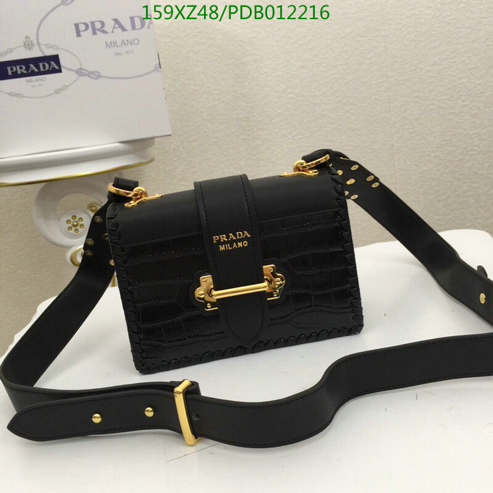 Prada Bag-(Mirror)-Diagonal-,Code: PDB012216,$:159USD