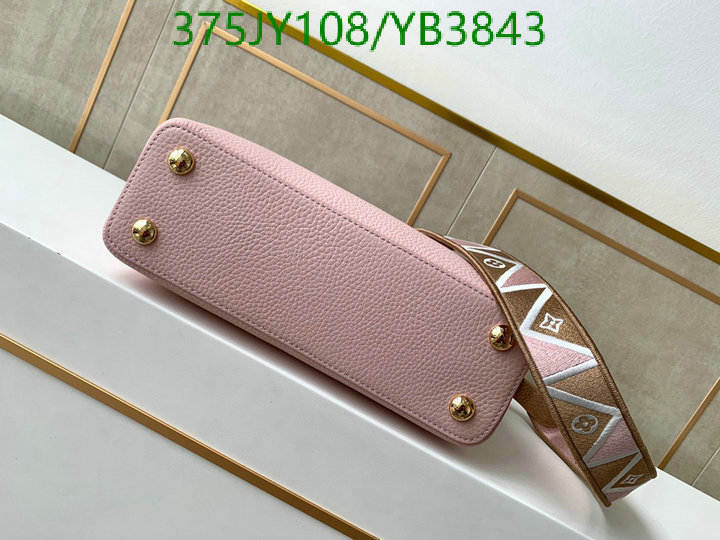 LV Bags-(Mirror)-Handbag-,Code: YB3843,$: 375USD