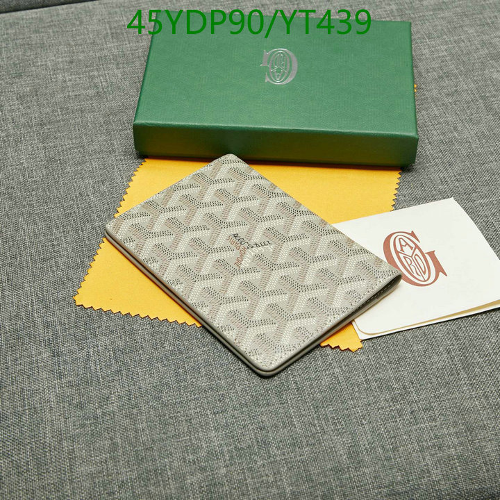 Goyard Bag-(Mirror)-Wallet-,Code: YT439,$: 45USD