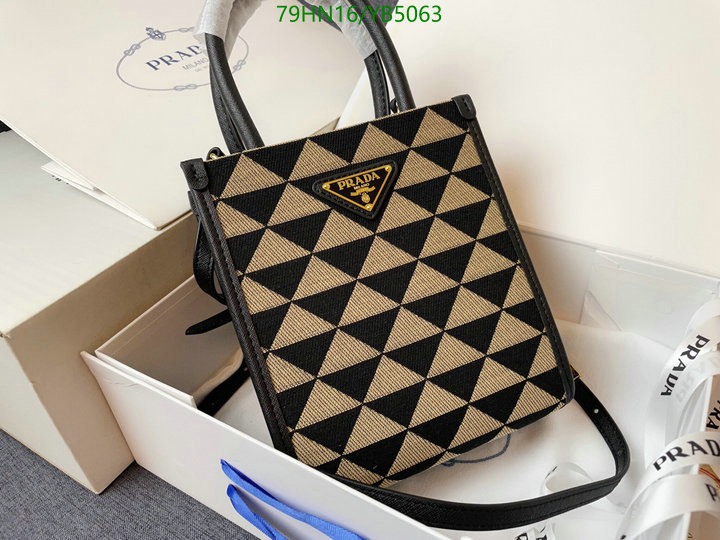 Prada Bag-(4A)-Handbag-,Code: YB5063,$: 79USD